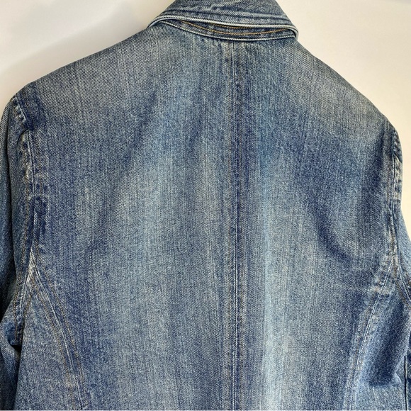 Ralph Lauren long denim utility chore jacket - Picture 5 of 8